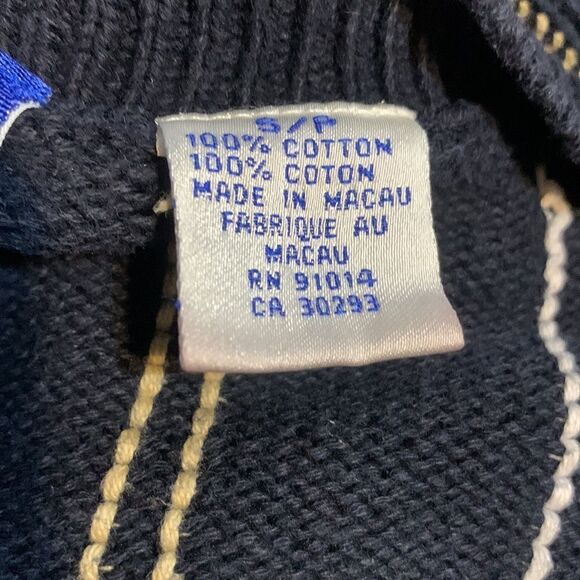 Women’s Golf Argyle Striped Cardigan Sweater EP Pro Small - Picture 6 of 8